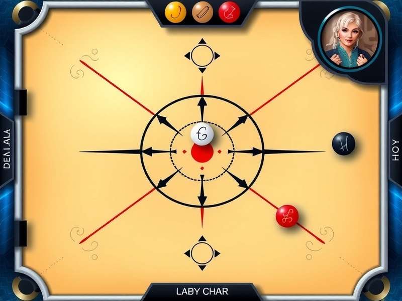 Carrom Elite Pulse Gameplay Screen